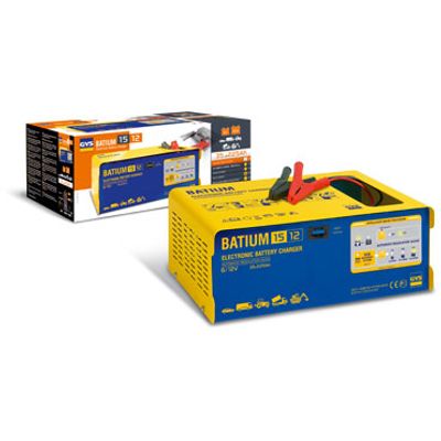 Gys Batium 15/12 Accu lader |Professioneel | 230V | 6-12 V | 225 W - 5192024519