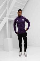 Manchester United 1/4 Zip Trainingspak Senior 2025/2026 - Maat M - Kleur: ZwartPaars | Soccerfanshop