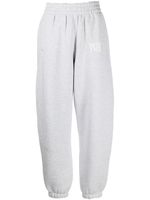 Alexander Wang pantalon de jogging à logo imprimé - Gris - thumbnail