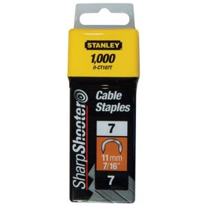 Stanley handgereedschap Krammen 11mm Type 7 - 1000 Stuks - 1-CT107T - 1-CT107T
