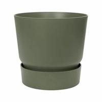 Bloempot Elho Greenville Ø 24,48 cm Groen Plastic Cirkelvormig Ø 25 cm Ø 24,5 x 23,30 cm