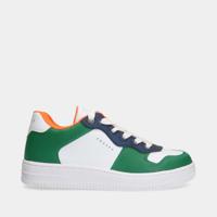 Cruyff indoor royal green/orange kinder sneakers