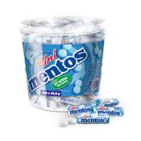 Mentos Mentos - Mint Mini Rolletjes 120 Stuks