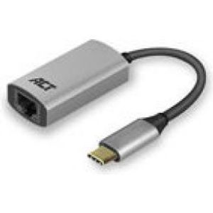 ACT AC7080 USB-C naar gigabit ethernet adapter