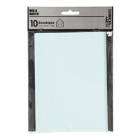 Creativ Company Enveloppen, afmeting envelop 11,5x16 cm, 110 gr, lichtblauw, 10 stuk/ 1 doos
