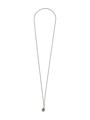 WERKSTATT:MÜNCHEN mini clock pendant necklace - Métallisé