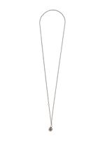 WERKSTATT:MÜNCHEN mini clock pendant necklace - Métallisé