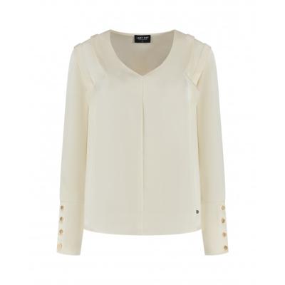 Lady day - Wit | Dames | Blouse | Wit | XL | regular | Kamst mode