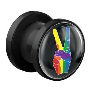 Tunnel met Pride! design Acryl Tunnels & Plugs