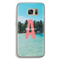 Pacific Dream: Samsung Galaxy S7 Transparant Hoesje