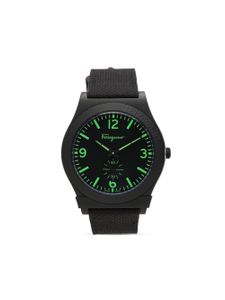 Ferragamo montre Gancini Gent 41 mm - Noir