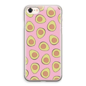 Dancing avocados: iPhone 8 Transparant Hoesje
