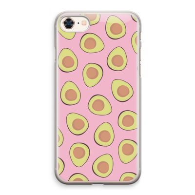 Dancing avocados: iPhone 8 Transparant Hoesje