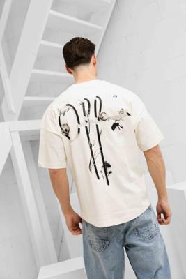 Off The Pitch Phantom T-Shirt Heren Gebroken Wit - Maat XL - Kleur: Gebroken Wit | Soccerfanshop