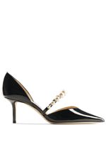 Jimmy Choo escarpins Aurelie 65 mm à ornements de perles - Noir