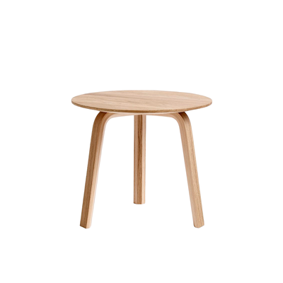 HAY Bella bijzettafel Ø45 H39 gelakt eiken