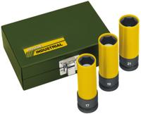 PROXXON Impact wheel nut set 1/2" (17,19,21mm) PROXXON Impact wheel nut set 1/2" (17,19,21mm)