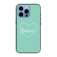 Forever heart pastel: iPhone 13 Pro Max Biologisch afbreekbaar hoesje