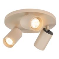 Highlight Spot Mila 3 lichts Ø 25 cm beige