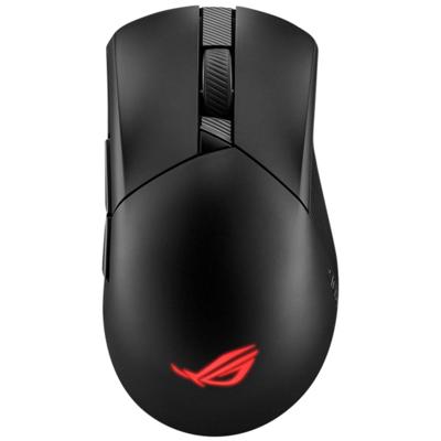 Asus ROG Gladius III Wireless AimPoint Gaming-muis Radiografisch, Bluetooth, USB Optisch Zwart 6 Toetsen 36000 dpi Verlicht