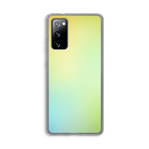Minty mist pastel: Samsung Galaxy S20 FE / S20 FE 5G Transparant Hoesje