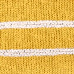 Yarn and Colors Striped Jumper Reversed Breipakket 1 L Sunflower