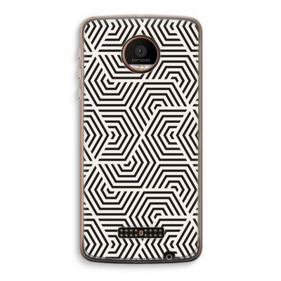 Magic pattern: Motorola Moto Z Force Transparant Hoesje