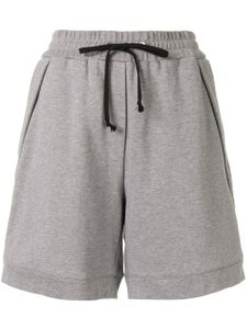 3.1 Phillip Lim short de jogging à lien de resserrage - Gris