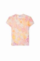 Onscherpe tulen T-shirt - RED - S
