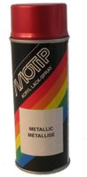 Motip Spuitbus 400ml metallic rood