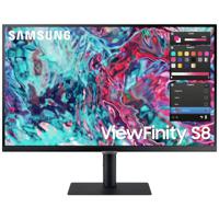 Samsung ViewFinity S8 S27B800TGU LED-monitor Energielabel F (A - G) 68.6 cm (27 inch) 3840 x 2160 Pixel 16:9 5 ms HDMI, Thunderbolt 4, RJ45, Hoofdtelefoon (3.5