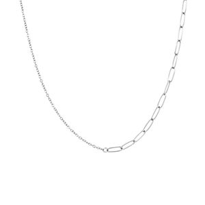 iXXXi Ketting Square Slim Zilver