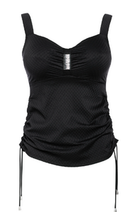 Ulla tankinitop St. Tropez E-K Black & Red