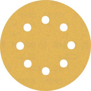 Bosch Accessoires Expert C470 schuurpapier voor excenterschuurmachines 115 mm, 8 gaten, K180 5-delig - 2608900798