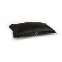 bagagedragerkussen Fat 35 cm zwart