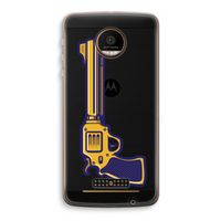 Pew Pew Pew: Motorola Moto Z Force Transparant Hoesje