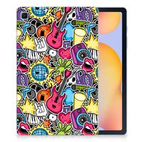 Samsung Galaxy Tab S6 Lite | S6 Lite (2022) Leuke Siliconen Hoes Punk Rock