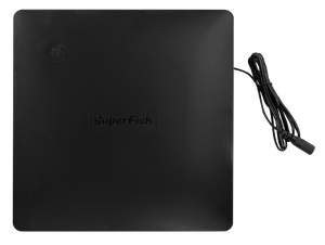 Superfish Qubiq 30 Lichtkap & Trafo Zwart - Duurzame LED Aquariumverlichting