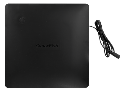 Superfish Qubiq 30 Lichtkap & Trafo Zwart - Duurzame LED Aquariumverlichting