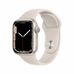 Refurbished Apple Watch Series 7 41mm Wit Licht gebruikt