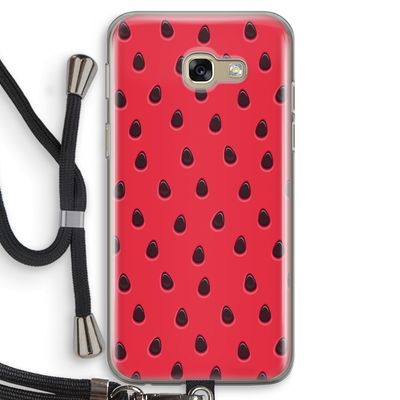 Watermelon: Samsung Galaxy A5 (2017) Transparant Hoesje met koord