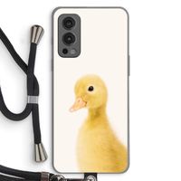 Duke: OnePlus Nord 2 5G Transparant Hoesje met koord Duke: OnePlus Nord 2 5G Transparant Hoesje met koord