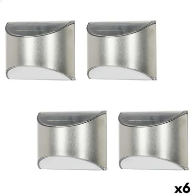 Schijnwerper op zonne-energie Aktive 10 x 8 x 5 cm (6 Stuks)