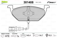 Valeo Remblokset 301408