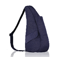 Healthy Back Bag Textured Nylon S Blue Night