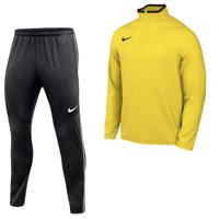Nike Dri-FIT Park 26 Trainingspak Full-Zip Geel Zwart