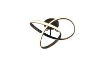 Trio Design plafondlampMeo zwart - R62101132