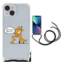 iPhone 14 Stevig | Bumper Hoesje | Giraffe