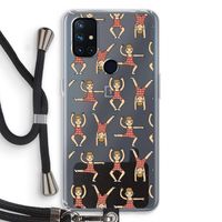 Gymboys: OnePlus Nord N10 5G Transparant Hoesje met koord