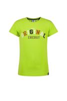 B.Nosy Jongens t-shirt print - Toxic groen